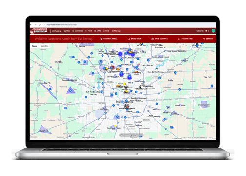 Map on Laptop Map on Laptop